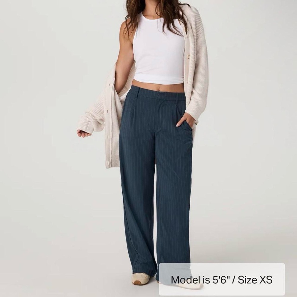 NWT Vuori Pinstipe Trouser Pants